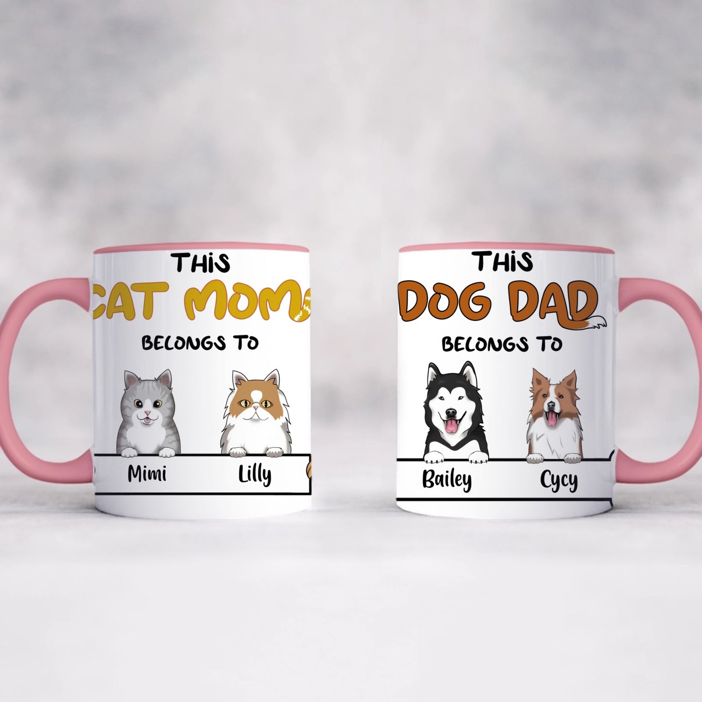 Pets Personalized Mugs