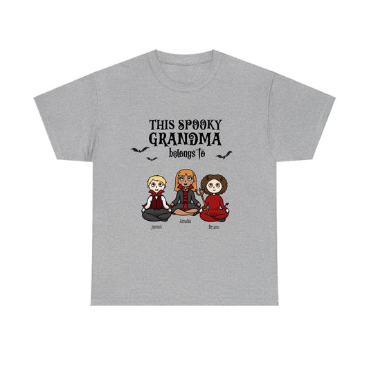 Spooky Grandama belong to Personalized T shirt
