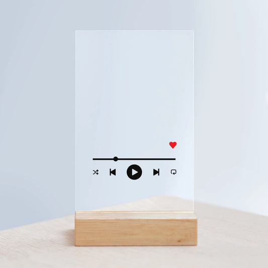 Spotify Personalized Acrylic Sign
