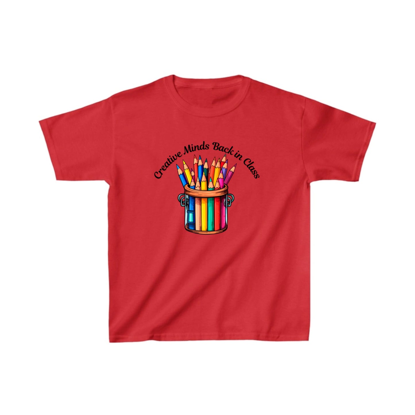 Creative Mind kid back in class personalized T shirt
