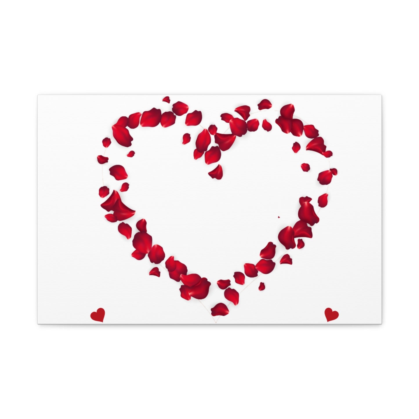 Heart shap photo Canvas,